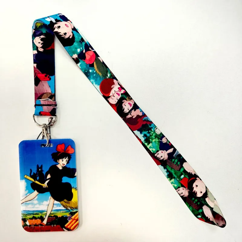 อะนิเมะ Lanyards พวงกุญแจ Animated โทรศัพท์มือถือ ID Card pass แขวนเชือก DIY เครื่องประดับอุปกรณ์เสริมขายส่ง