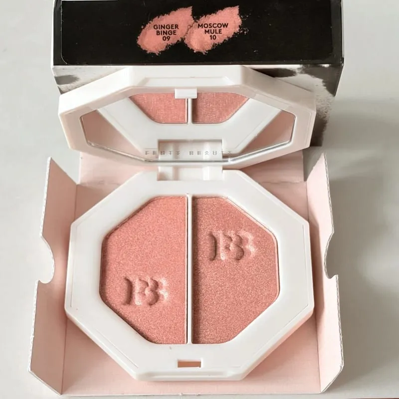 Fenty Beauty Multi-สี Contour Stick คอนซีลเลอร์ Facial 3D Diamond Highlight ไม่ซีดจาง Water GLOSS Lip Glaze GLOSS เครื่องสำอาง — image 8