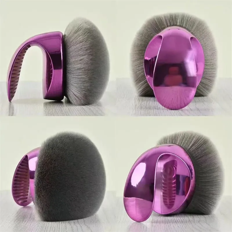 Extra grote lichaamsmake-upborstel voor zelfbruiner Beenmake-up en bronzer Zelfbruinende applicator Brede ronde kop Blur Body Kabuki-borstels — image 5