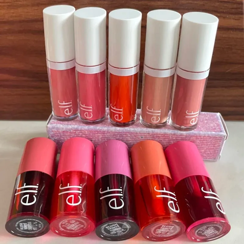 Hot Elf Brand Latest Style Multicolored Liquid Powder Blusher Highlight Contour Stick Long-Lasting Natural Cheek Series Products — image 2