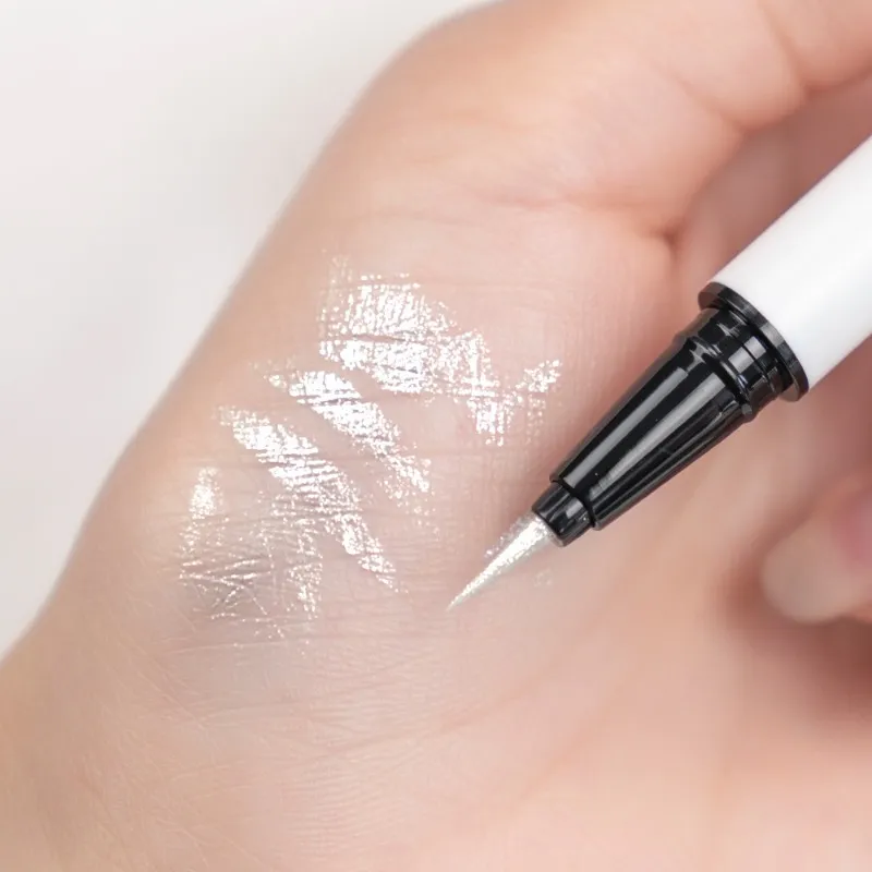 Stylo Eyeliner liquide blanc nacré, longue durée, brillant, sans étourdissement, séchage rapide, ver à soie couché, maquillage pour les yeux éclaircissants — image 3