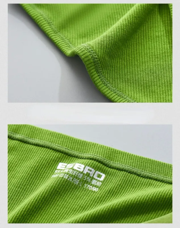 Herrenunterwäsche, einfarbig, niedrige Taille, schweißabsorbierend, großer U-konvexer Beutel, sexy Herren-Slips — image 12