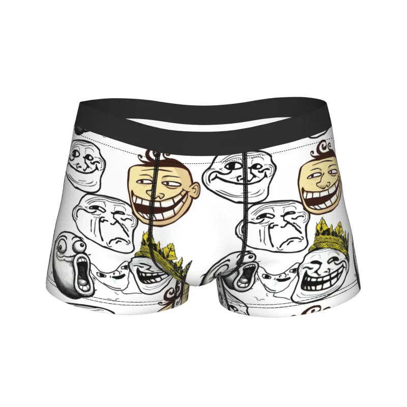 Wściekłość komiks Trollfac Trunk śmieszne Anime etui bielizna gorąca sprzedaż wzór bokserki krótkie wygodne męskie kalesony Plus rozmiar — image 12