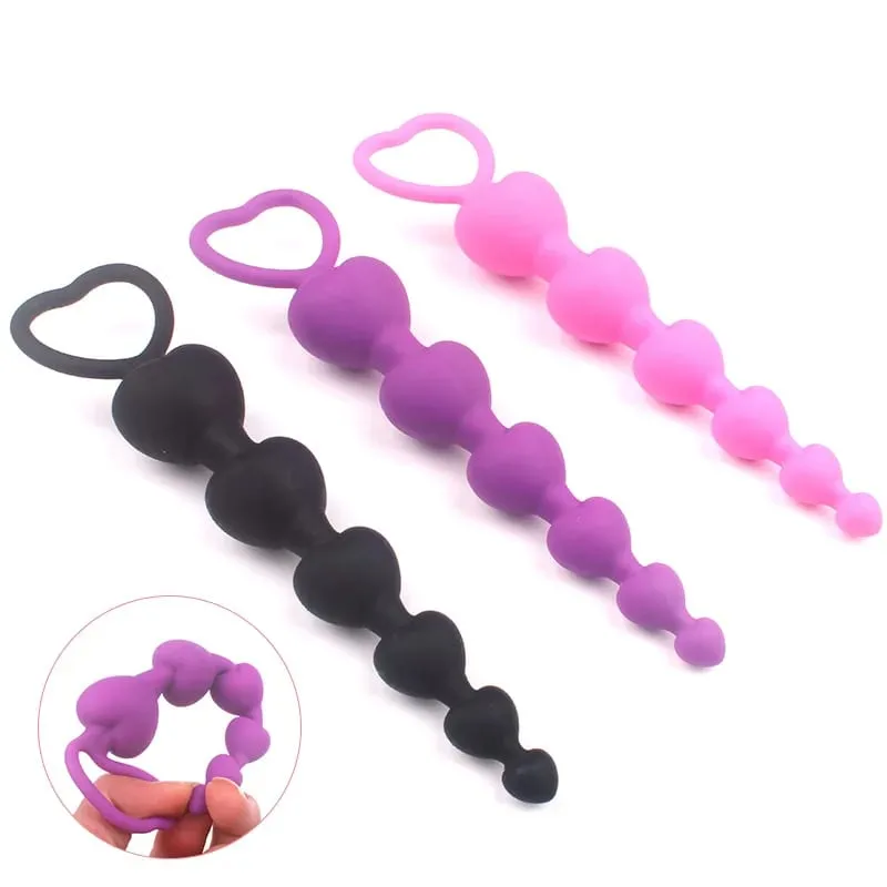 Anal-Teaser für Anfänger, Komfort-Plug, Butt-Plugs, Herzring, Sexspielzeug für Neulinge, erkunden Sie das Analspiel, Frauen und Männer, stimulieren den Orgasmus-Effekt — image 4