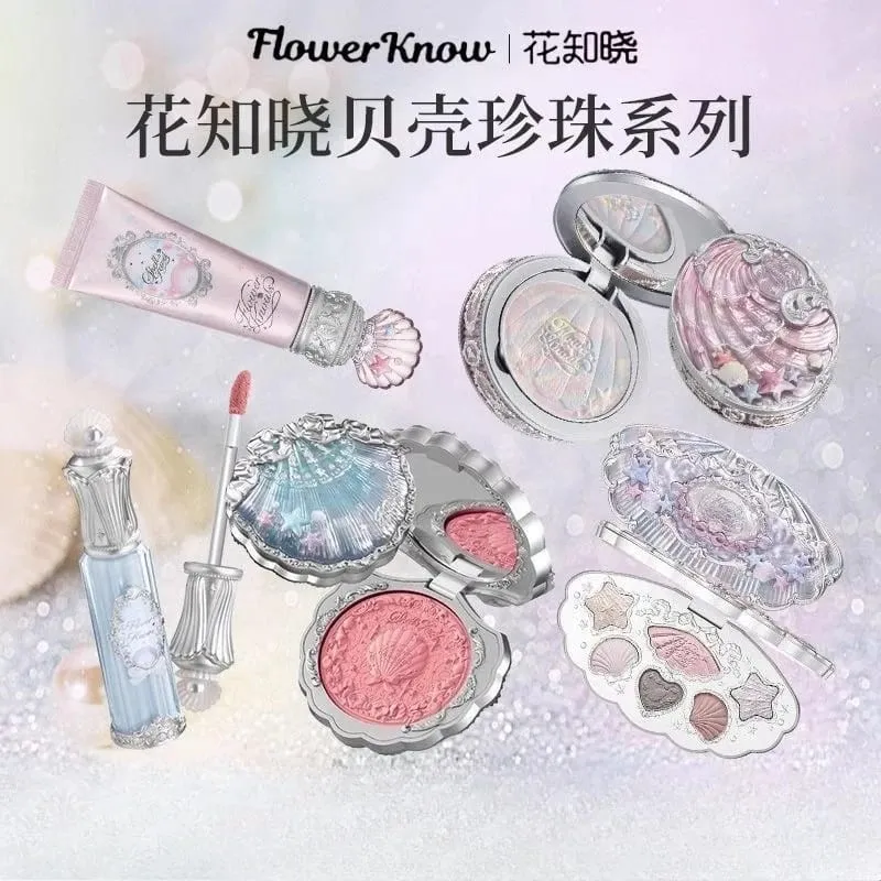 Flower Know Shells Jewel Collection Coffret de maquillage cadeau fard à paupières fard à joues rouge à lèvres Kit visage — image 2