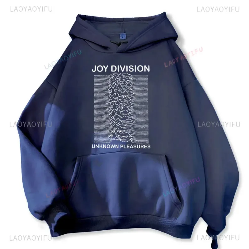 Joy Division Unknown Pleasures เสื้อกันหนาวผู้ชายใหม่ใน Hoodies & Sweatshirts ฤดูใบไม้ผลิและฤดูใบไม้ร่วงแขนยาว Hoodies Y2k เสื้อผ้า — image 9