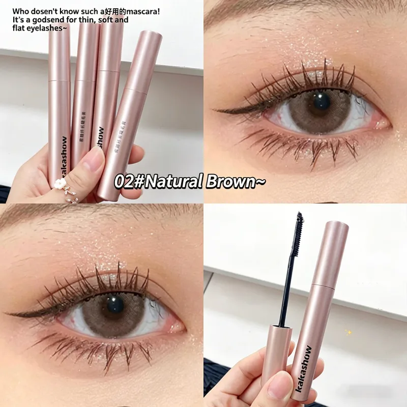 Kakashow Verlängerungs-Wimperntusche, wasserfest, langlebig, kräuselnde Wimpern-Wimperntusche, dichte, getrennte Wimpern, wischfestes Augen-Make-up — image 3