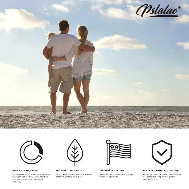 Chanca Piedra Capsules 1600mg - รองรับทางเดินปัสสาวะอาหารเสริมที่ไม่ใช่จีเอ็มโอบดหินไต — image 6