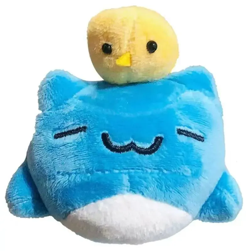 10cm Bugcat Capoo Plyšové přívěsky Anime Blue Cat Worm Cosplay Batoh dekorativní klíčenka dětský dárek k narozeninám