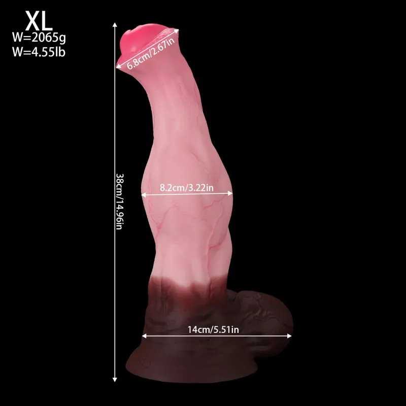 Enorme zachte siliconen knoop paardendildo grote lange realistische dikke zuignap dildo's voor vrouwen mannen grote dieren penis volwassen seksspeeltjes