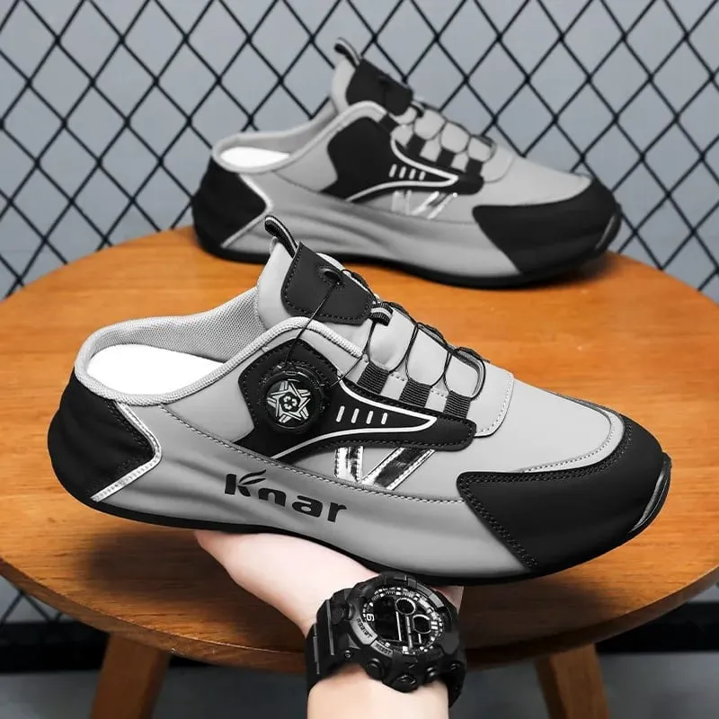 Højkvalitets platformssneakers med åndbart trendy mesh til sommer Nye sports- og fritidssko til mænd i store størrelser 39-48 — image 3