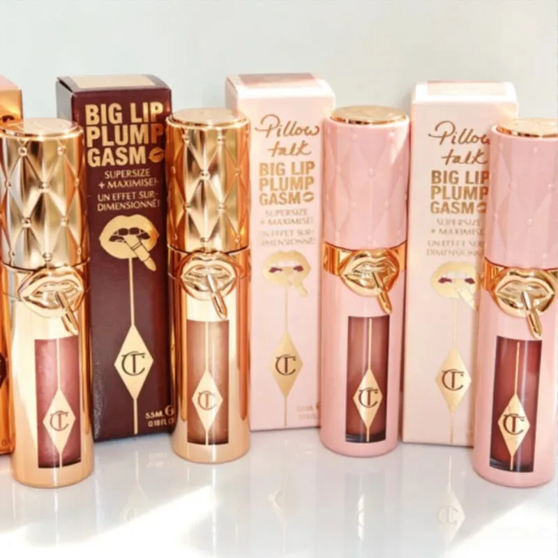 Charlotte dernier brillant à lèvres dodu hydraté Tilbury met en évidence le fond de teint liquide correcteur deux couleurs battement de coeur Blush maquillage — image 5