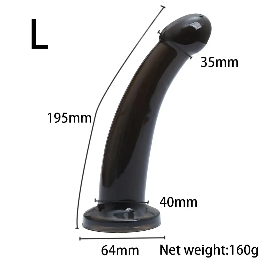 Lesbisk Realistic Strapon Dildo Trusser Strap-on Sele Bælte med Silikone Anal Plug Sugekop til Kvinder Gay Sex Legetøj — image 3