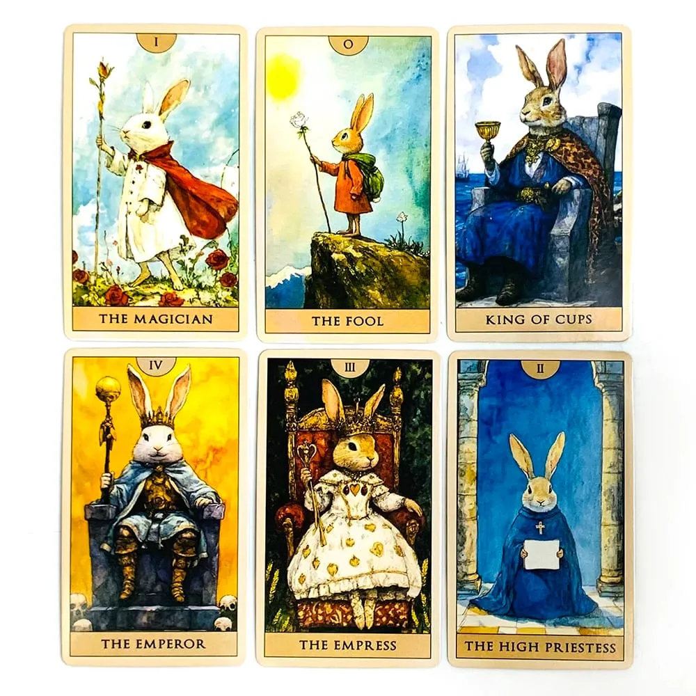 2026 ใหม่ไพ่ทาโรต์ 78 การ์ดTarot Deckภาษาอังกฤษรุ่นDestiny Prediction DivinationเกมกระดานครอบครัวGatheringการ์ดเกม — image 4