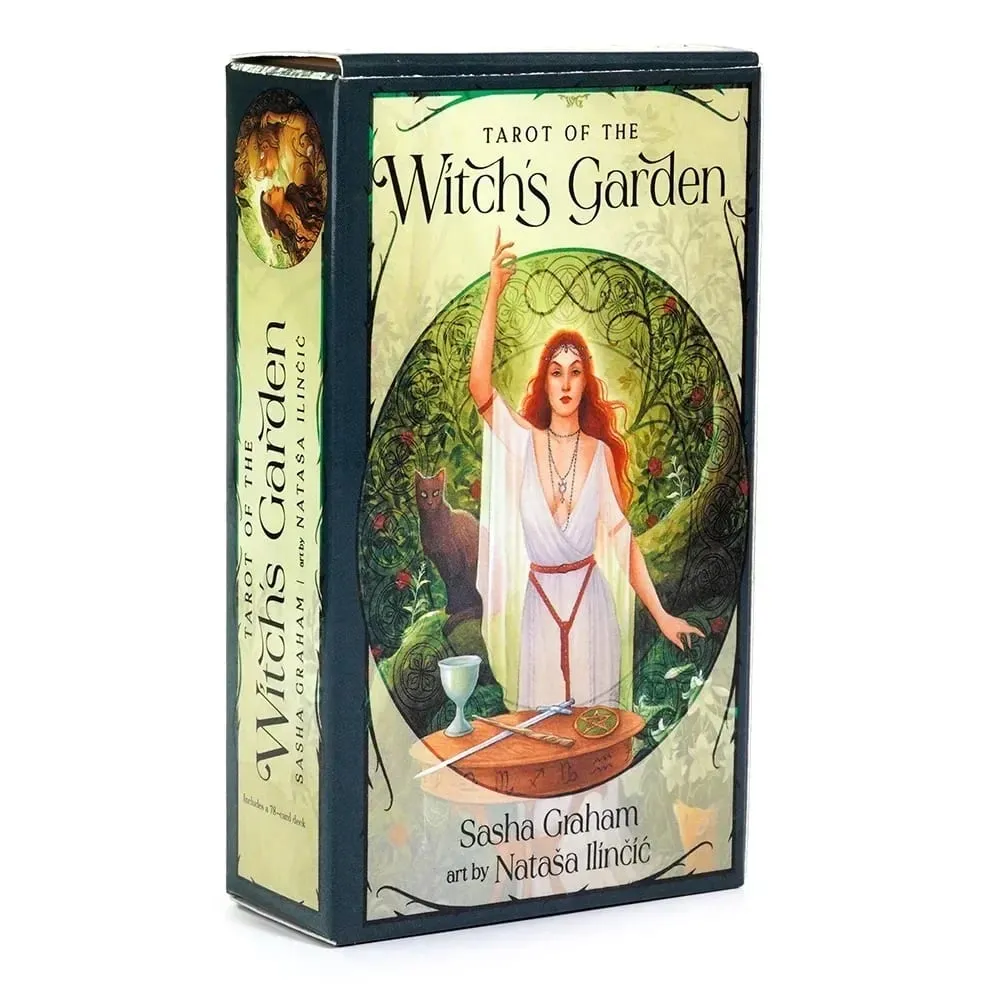 Tarot du jardin de la sorcière, jeu de divination, jeux de société, Tarot Oracle Deck, version anglaise complète, mystérieuse