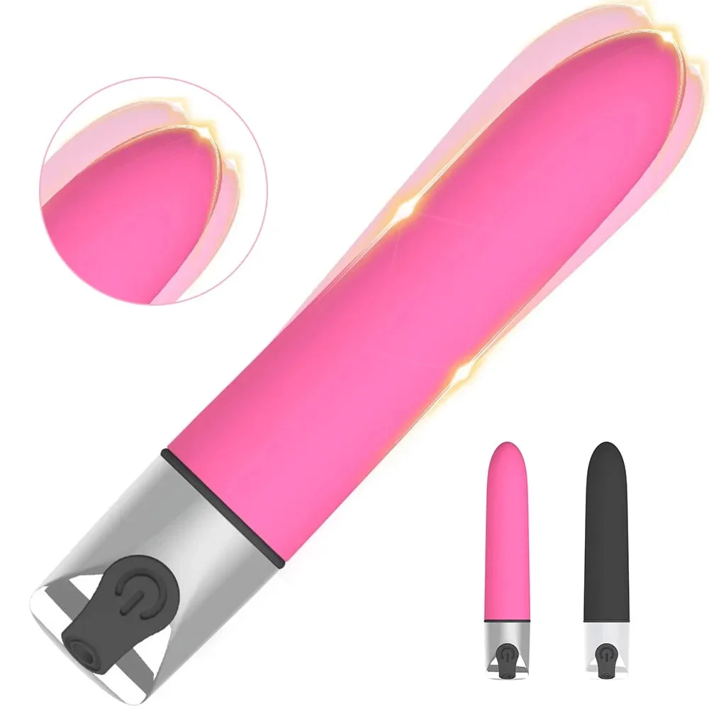Powerful G Spot Mini Bullet Vibration Vibrator Vagina Clitoris Stimulator Dildo Rechargeable Masturbator Adult Sex Toy for Women — image 1