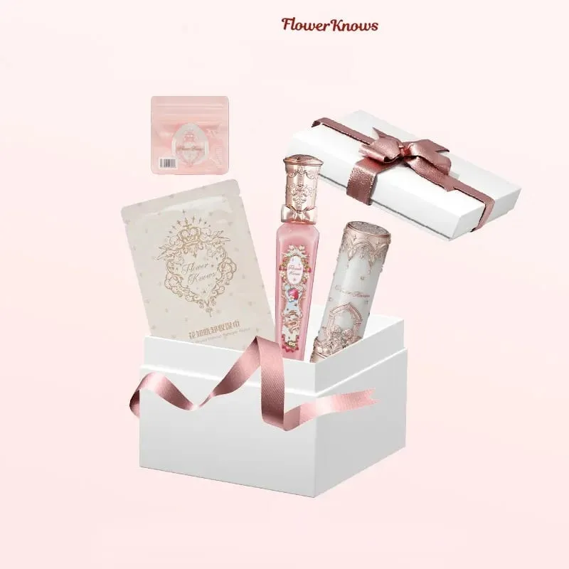 Flower Knows Makeup Kit Lipstick Set Make Up Blush Vitamin Lipgloss Remover Wipes Lip Gloss Wholesale Maquillaje Profesional — image 1