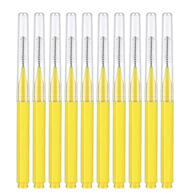 10/20 Pcs Spazzole per sopracciglia Mini Brow Lifting Brush Usa e getta Trucco Strumento per ciglia Dente Pennello interdentale Forniture per estensione ciglia — image 15