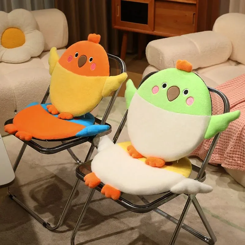 Bird Series Plush Cushion Squishy ตุ๊กตาเบาะนุ่มโซฟาเบาะรองนั่งของเล่นตกแต่งบ้านสร้างสรรค์วันเกิด Surprise ของขวัญ — image 4
