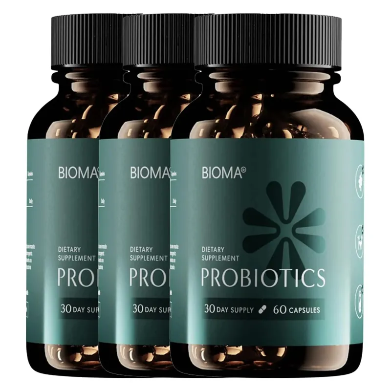 Santé digestive Soutien intestinal probiotique pour hommes et femmes avec xylooligosaccharides, tributyrine et bifidobactérie - 60 capsules — image 9