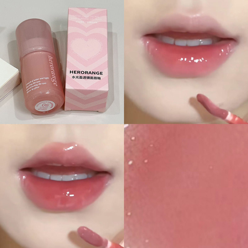 Spiegel Wasser Lip Gloss Kristall Gelee Lippenstift Feuchtigkeitsspendende Plumping Feuchtigkeitsspendende Farbige Lip Tint Lippen Pflege Make-Up Schönheit — image 12