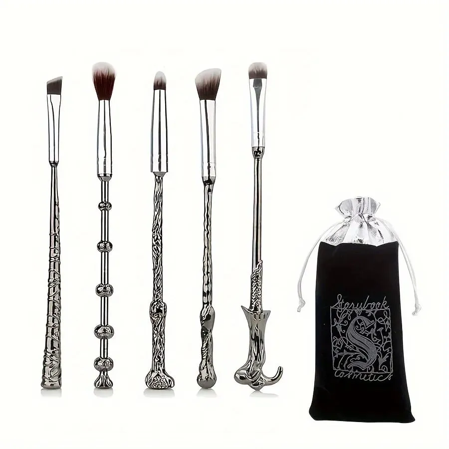 5-teiliges Zauberstab-Pinsel-Set, 5-teiliges Make-up-Pinsel-Set für Frauen — image 4