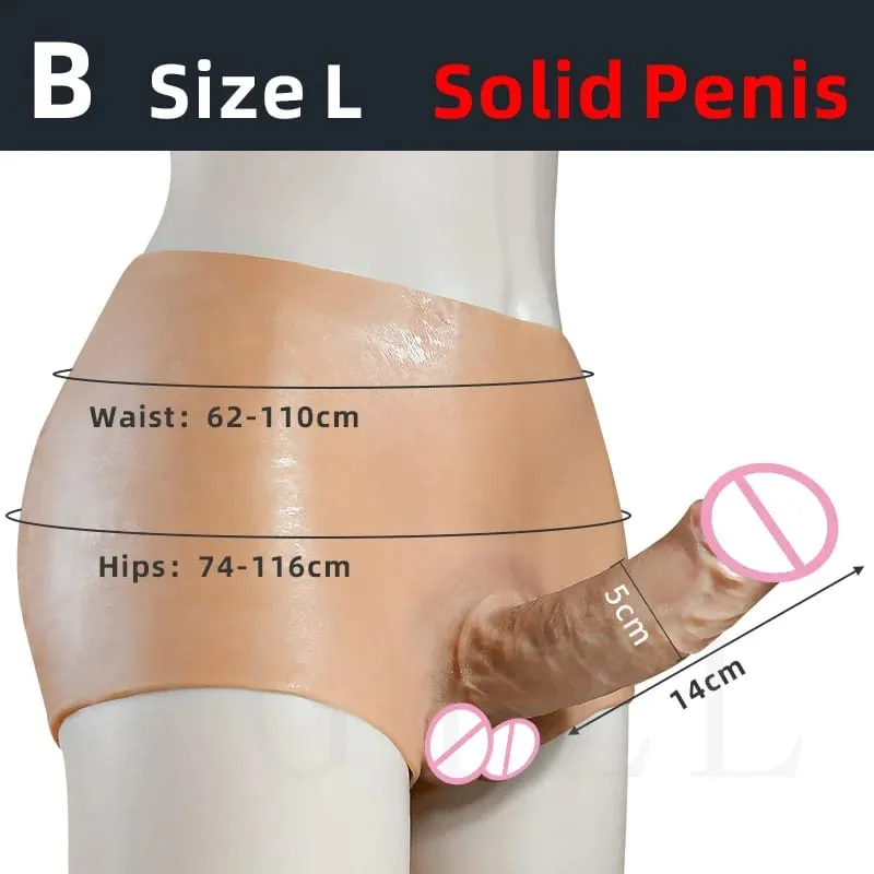 ใหม่ที่สมจริงซิลิโคน Pegging Strapon Dildo อวัยวะเพศชายกางเกง Masturbators สำหรับเลสเบี้ยนของเล่นเหมาะสำหรับผู้ชายผู้หญิง 18 + — image 13