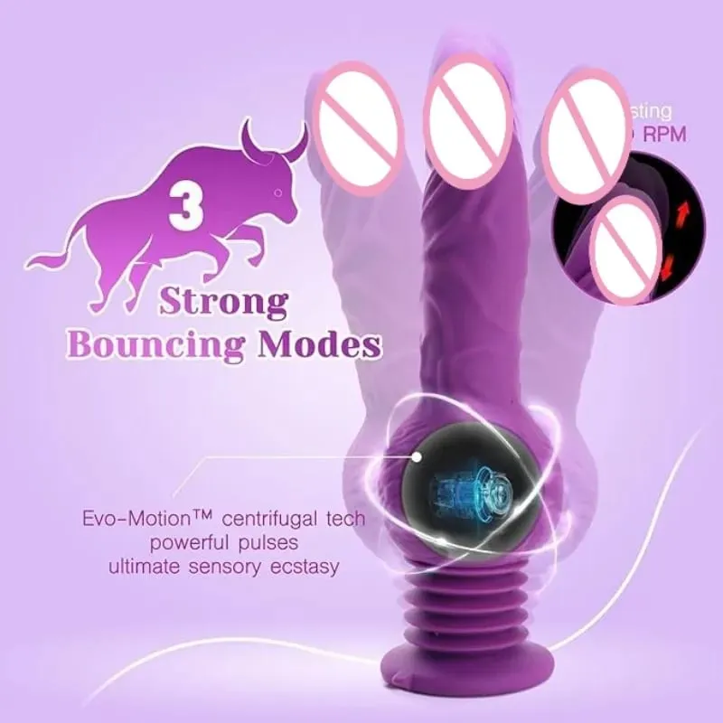 9,29 Zoll realistische Dildos, Stoßdildo, Vibrator, G-Punkt, Analstimulation, 10 Vibrationsmodi, Spielzeug für Erwachsene, Sexspielzeug für Frauen und Männer — image 4