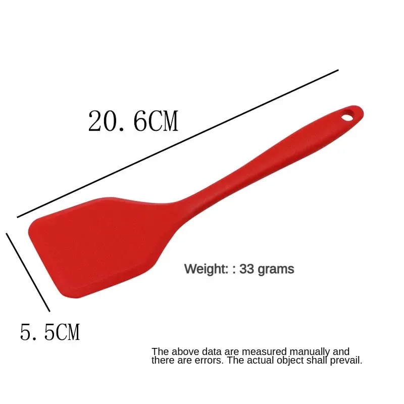 1Pc Silicone Cottura Perdite Spatola Pala Densa Pesce FrittoFrittata Pala Spatola antiaderente Utensili da cucina da cucina — image 3