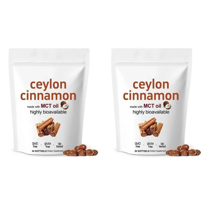 Ceylon Cinnamon Softgels 30 Count naturligt kanelekstrakttilskud til daglig fordøjelse og vitalitetsstøtte — image 9