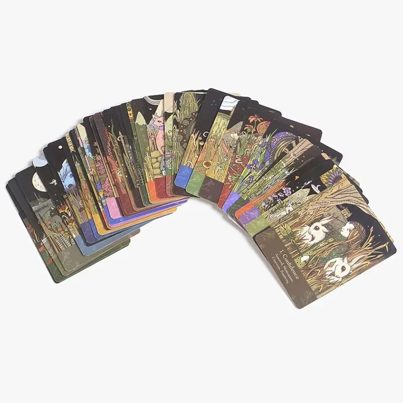 Kad Oracle Rakyat Universal A Dek Tarot 44 Versi Bahasa Inggeris Untuk Nasib Ramalan Kad Papan Papan Permainan Dek Dek Ramalan — image 5