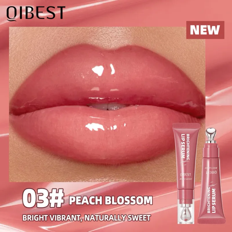 Mirror Pearl Lipgloss ลิปสติกให้ความชุ่มชื้นยาวนาน Shine Glitter Lip Glaze Non Stick Cup Jelly Pout Lip Tint แต่งหน้า — image 9