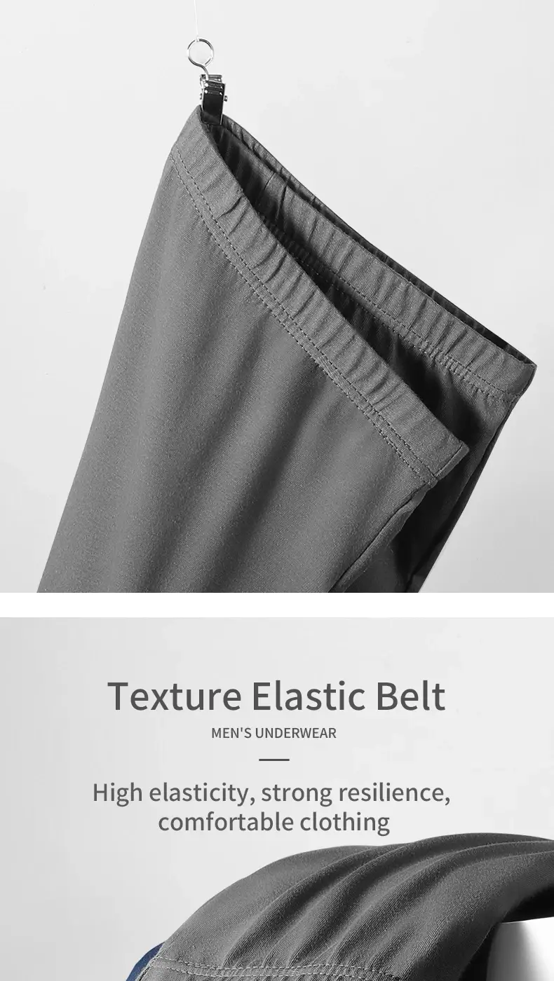 3-Pack Men's Pure Cotton Underwear Men's Summer Large Size Breathable Sports Boxer Briefs Thin Cotton Boys' Boxer Briefs — image 5