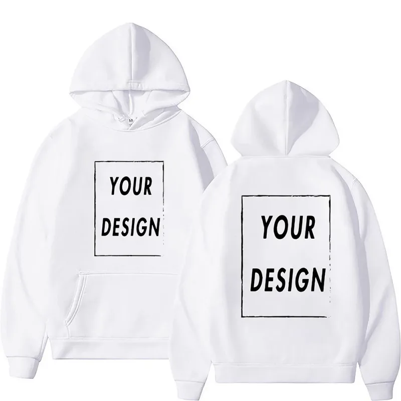 Ihr eigenes Design, Markenlogo/Bild, personalisierbar, personalisierbar, überall, für Männer und Frauen, DIY-Kapuzenpullover, Sweatshirt, lässiger Kapuzenpullover, modisch, neu — image 3