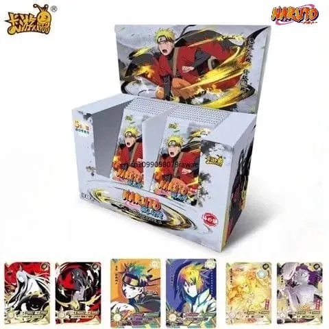 Véritable carte NARUTO combat chapitre série complète jeu de cartes carte de Collection dessin animé jouets pour enfants entourant les cadeaux de vacances. — image 3