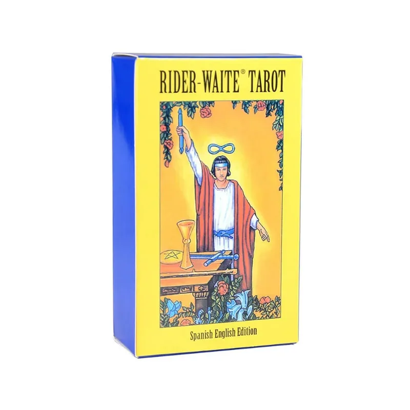 Rider Waite Tarot-Karte, Wahrsagerei, Tarot-Deck für den persönlichen Gebrauch, vollständige englische und spanische Version, Orakel-Deck für Mädchen, Brettspiel — image 9