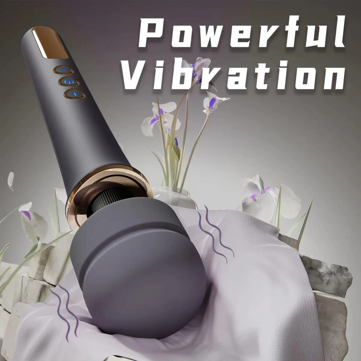 Vibromasseur magique sans fil puissant à 10 vitesses pour femmes, grand vibrateur masseur pour stimulateur de Clitoris point G, jouet sexuel — image 3