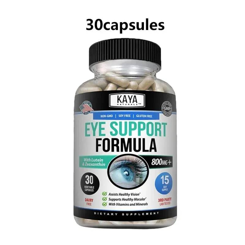 Eye Vitamins Lutein Zeaxanthin and Bilberry Extract Improve Eye Fatigue and Dryness Improve Vision Health — image 8