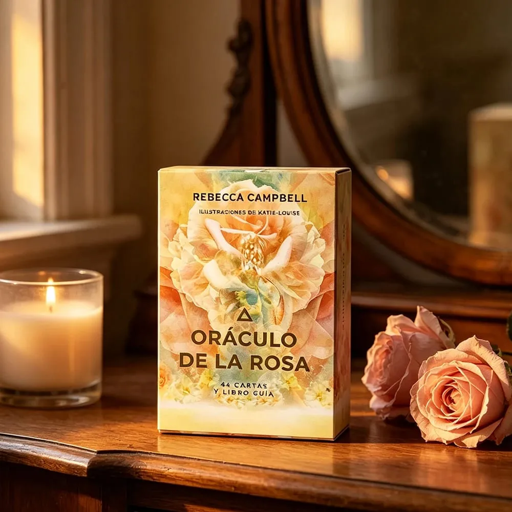 10*7CM Oráculo De La Rosa Oracle Cards 44 Cards Mysterious Divination Deck Spiritual Reading Cards Game for Women Gift — image 5