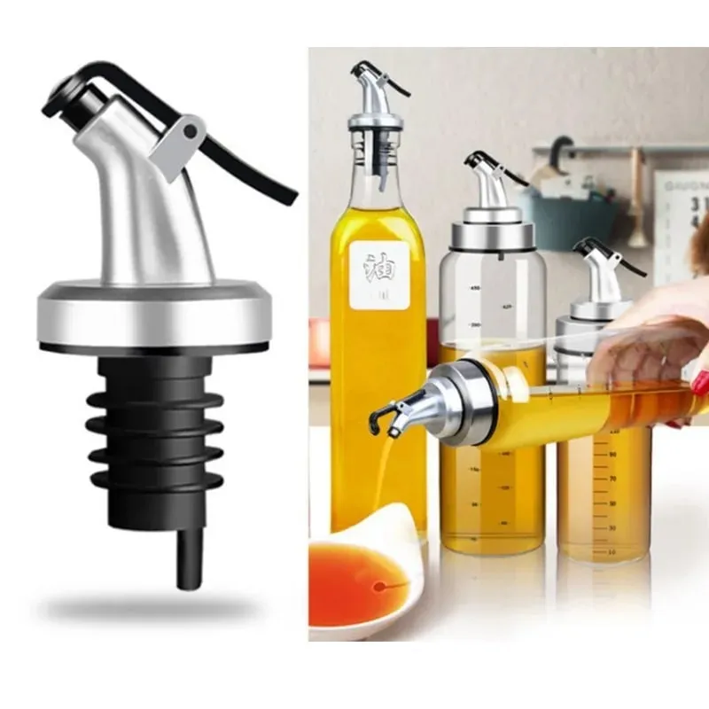 Auslaufsichere Olivenöl-Spenderflasche mit Capwine-Verschluss zum Ausgießen von Essig, Soße, Wein oder Salatdressing — image 3