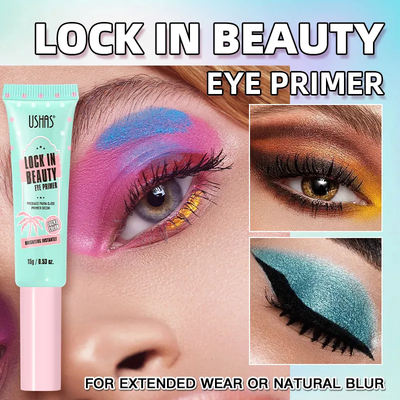 Lock In Beauty Eyeshadow Primer Long Lasting Smudge Proof Brighten Eye Color Smooth Base Invisible Eye Makeup Primer — image 2