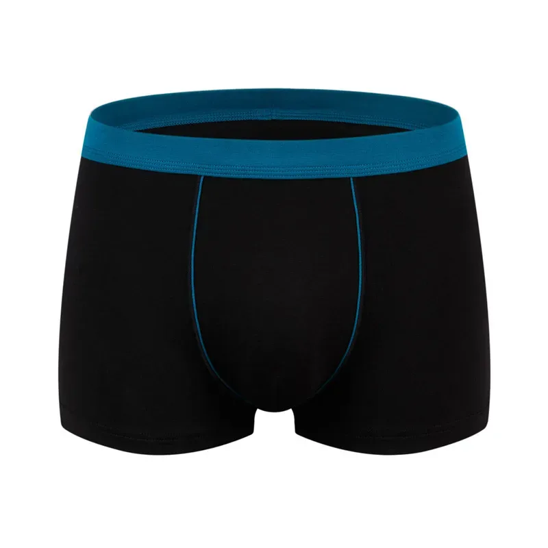 Stor storlek Sömlösa underkläder Herr Boxershorts i massiv bomull Herrtrosor Andas Boxers Herrpaket Kalsonger Man