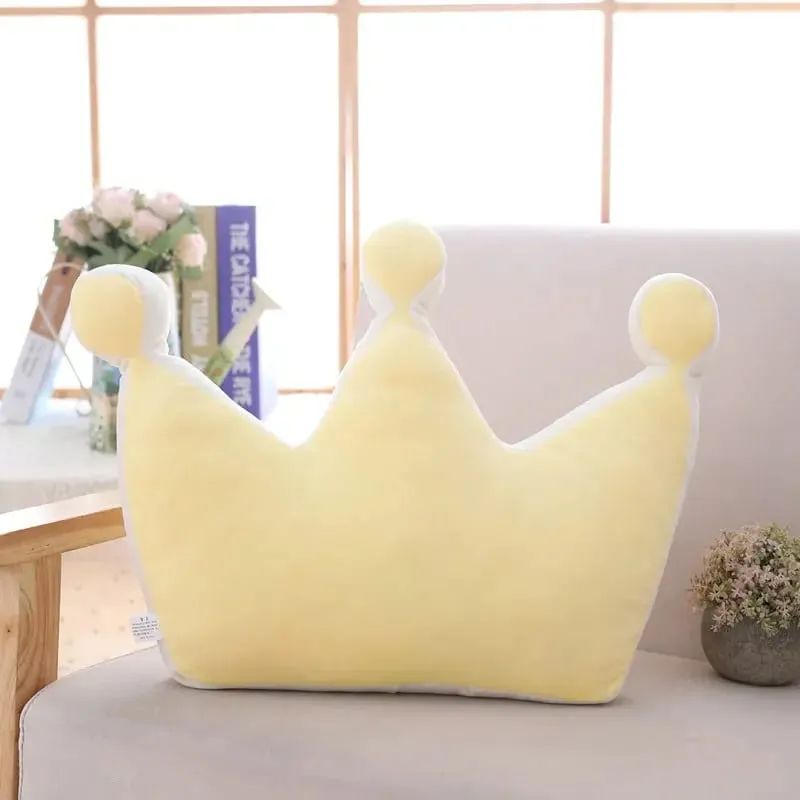 Bantal Mahkota Puteri Lembut Sumbat Bantal Tidur Bilik Gadis Hiasan Sofa Bintang Awan Pelangi Hadiah Kusyen Studio selebriti untuknya — image 12