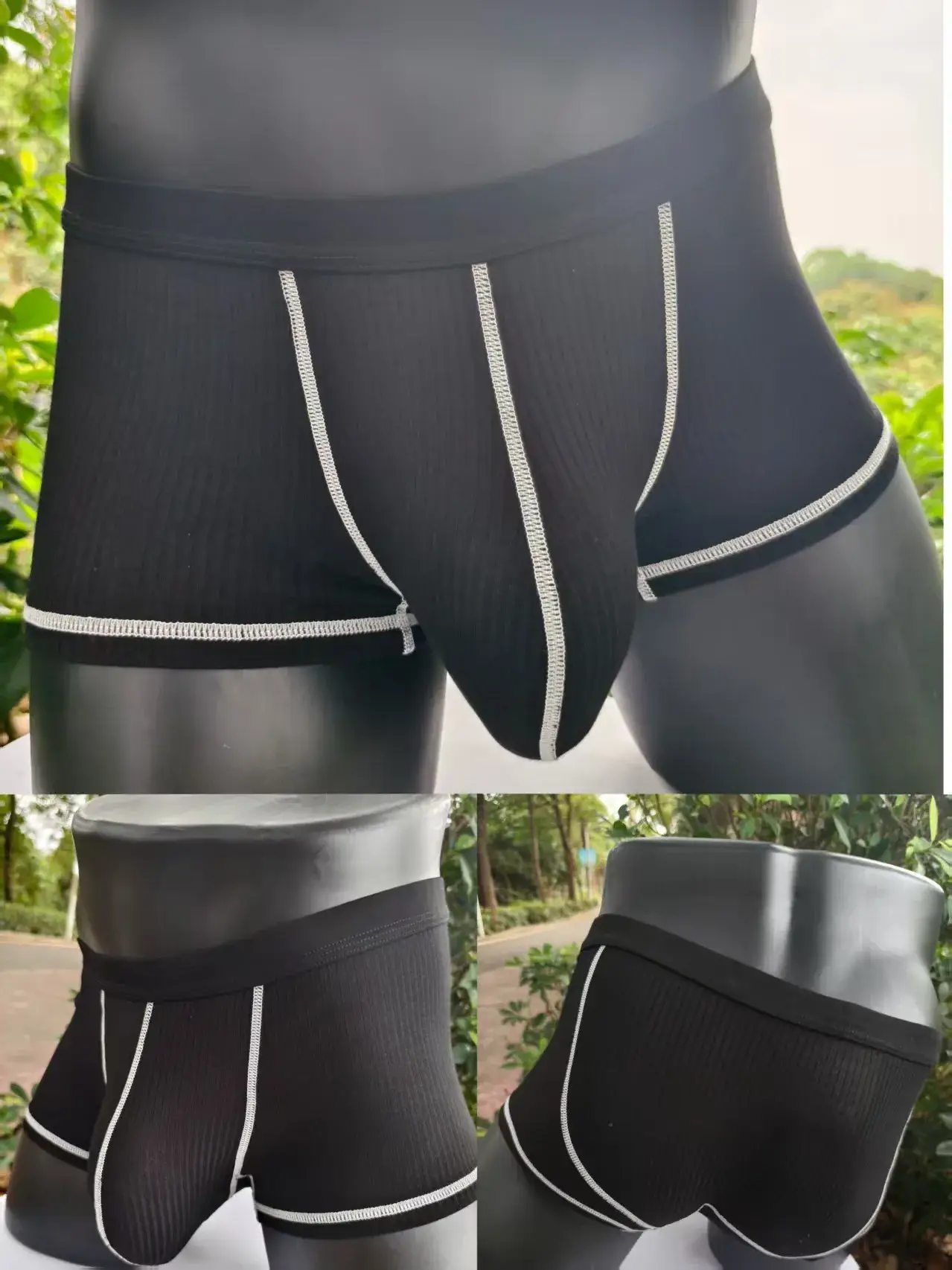 Herren-Boxershorts mit hoher Elastizität, große Taschen, atmungsaktiv, schnell trocknend, für Sport und Fitnessstudio, lässig, modisch, lockere Passform, Sommershorts — image 8