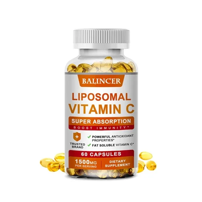 Liposomal Vitamin C 1500mg High Absorption Vitamin C Immune System & Collagen High Potency Fat Soluble Ascorbic Acid Supplement — image 8