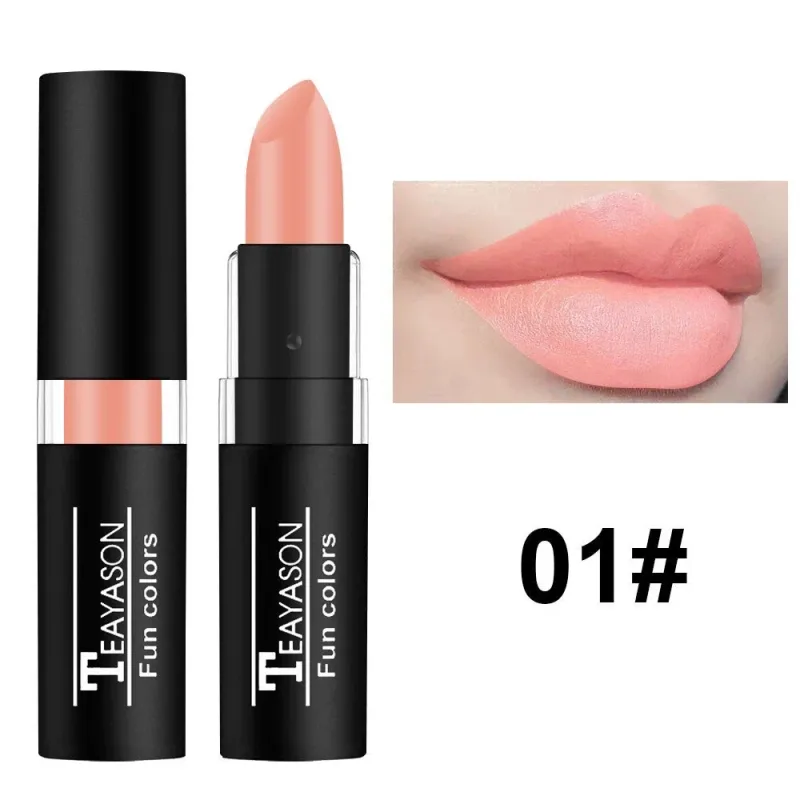 Clay Nude Lip Primer คอนซีลเลอร์ Cover Dark LIPS Stick ยาวนาน Gothic Matte สีดำฮาโลวีนสีขาวคอสเพลย์แต่งหน้า Lip BASE — image 9