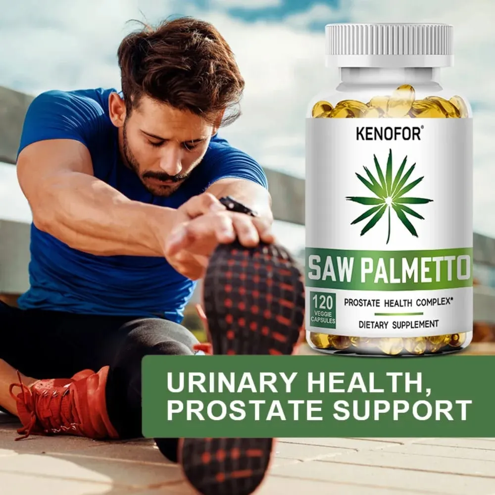 Kenofor Prostate Supplement - Reduces The Urge To Urinate Frequently Improves Sleep Performance Urinary Tract Health