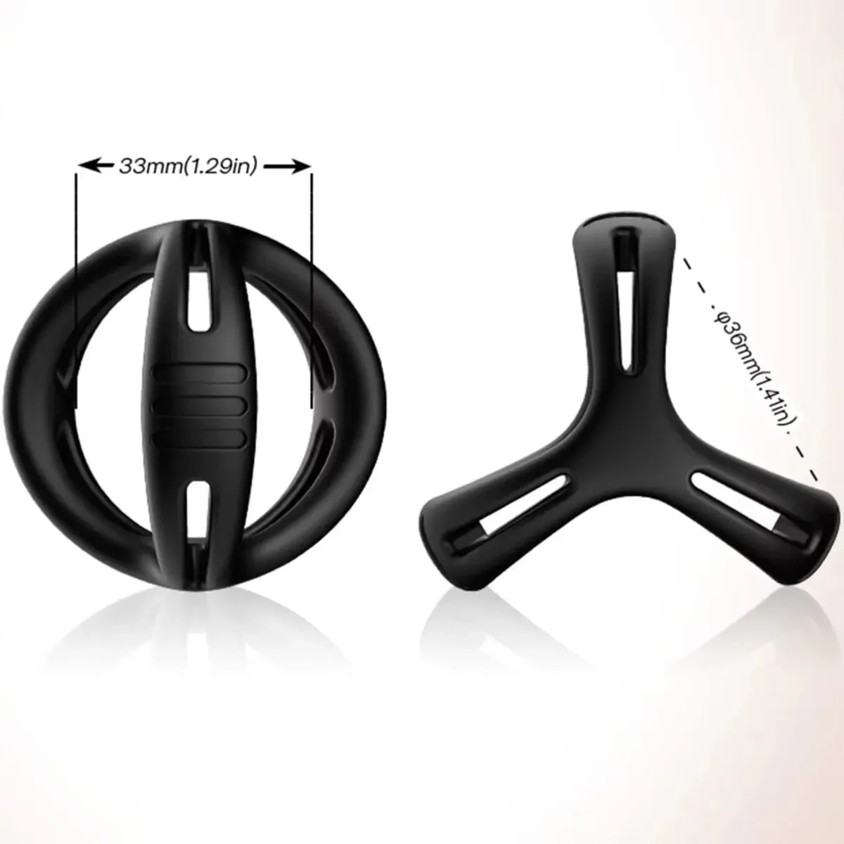 Ốp Dương Vật Nhẫn Cockring Cho Nam Tinh Dịch Vòng Khóa Trì Hoãn Penisring Xuất Tinh Nam Gà Trống Nhẫn Đồ Chơi Tình Dục Dành Cho Các Cặp Đôi — image 3
