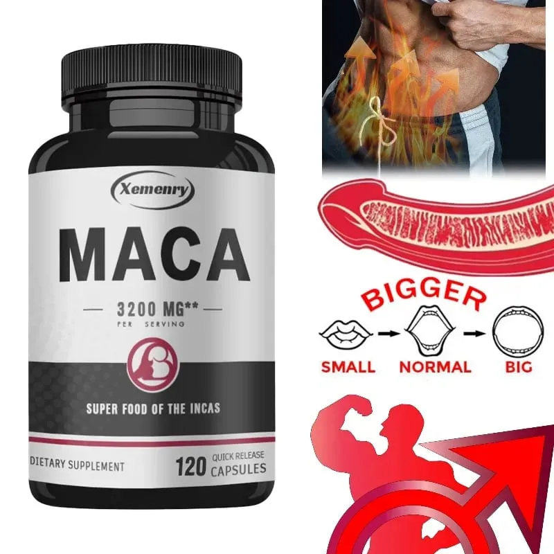 อาหารเสริม Maca ออร์แกนิกสำหรับผู้ชายเพิ่มภูมิคุ้มกันความแข็งแกร่ง Big 18 — image 1