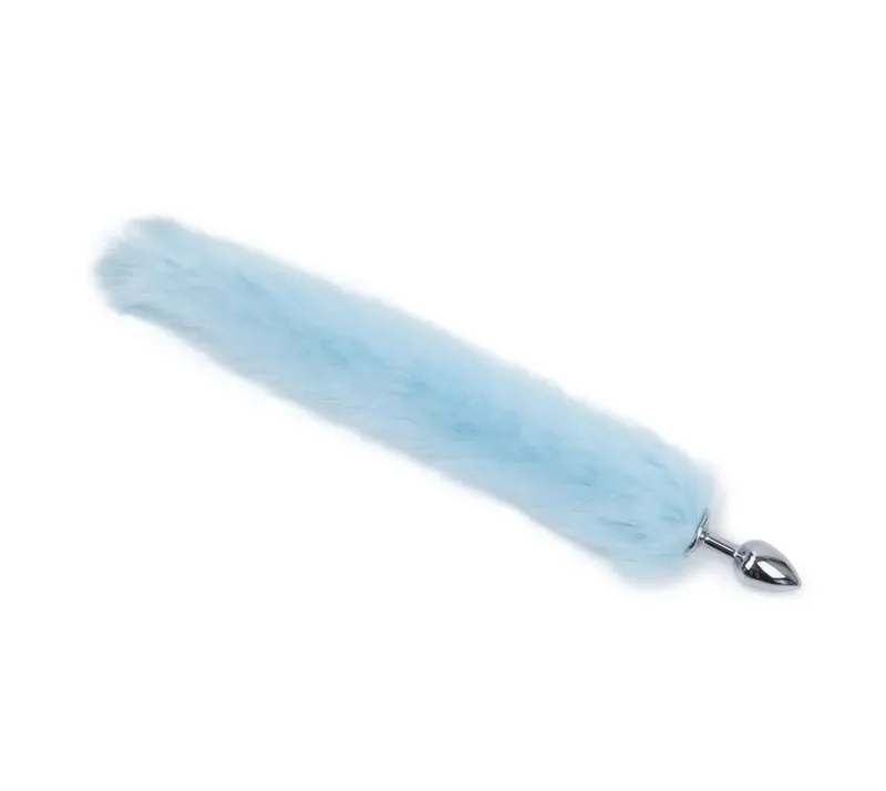 Kaninsvans Rävsvans Analplugg Metall Butt Plug Prostata massageapparat BDSM Cosplay Erotiska sexleksaker För kvinnor Par Vuxna Sexspel — image 9
